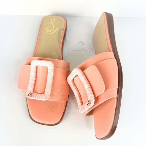 Sam Edelman Women's Slide Sandals - Pink Clay, Size 8 - Picture 6 of 15